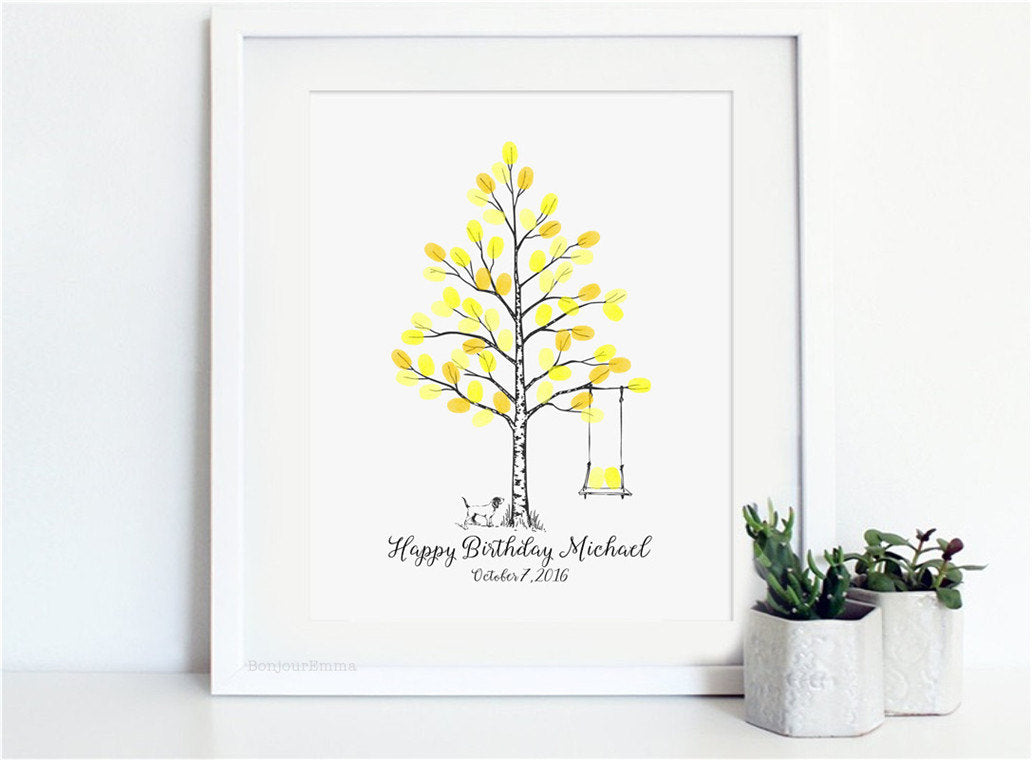 child birthday guest book