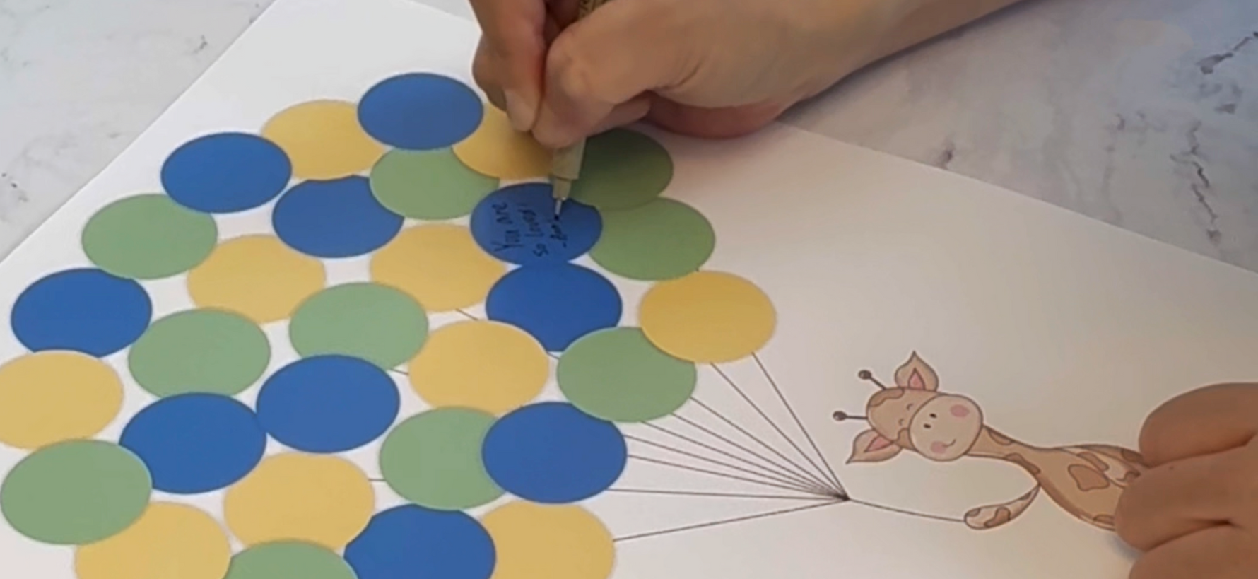 Signature Balloons Guest Book Alternative: A Modern Keepsake Poster for Every Celebration