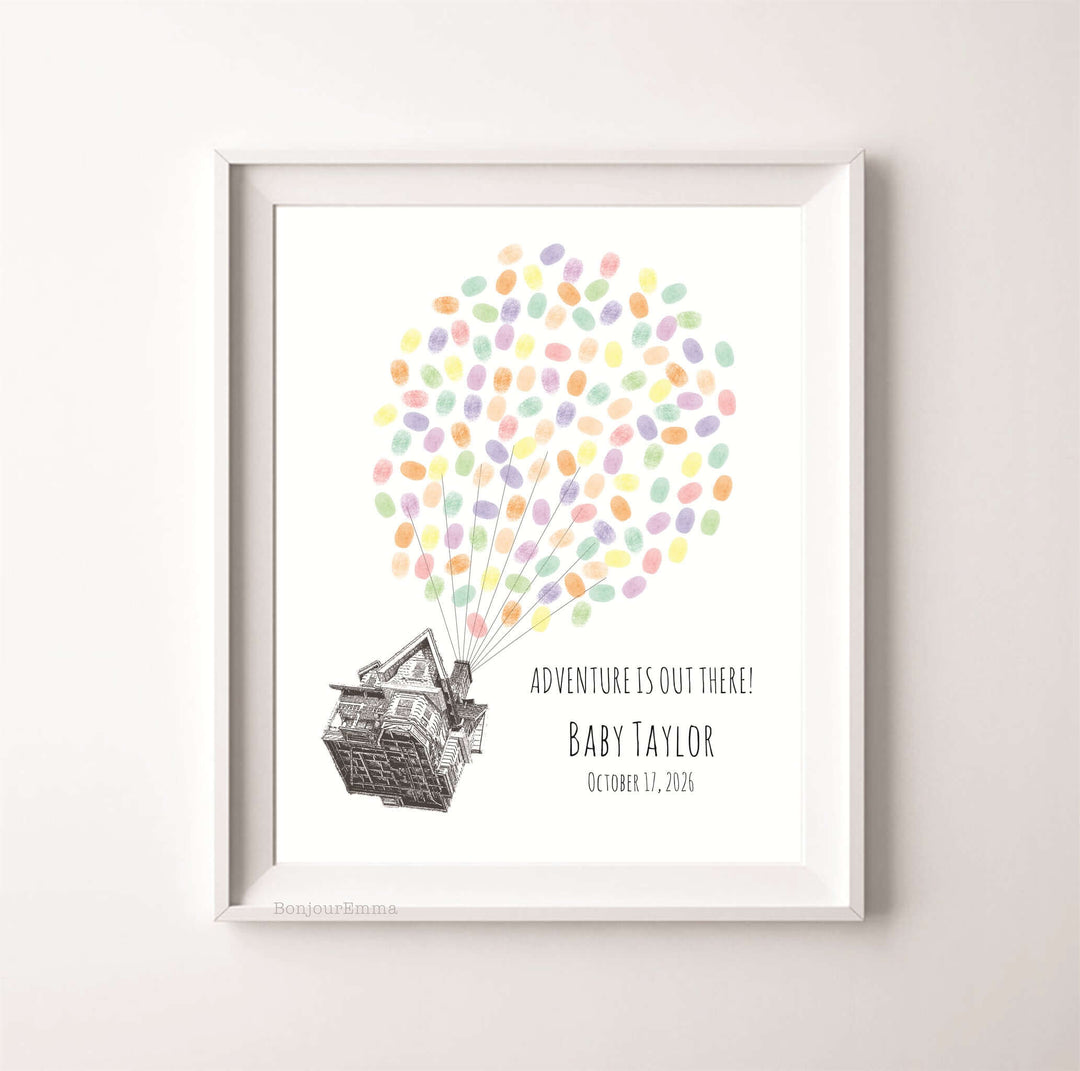 up fingerprint guest book