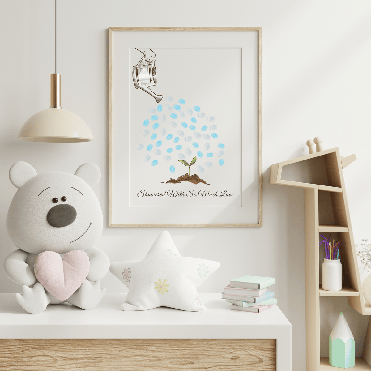 unique baby shower guest book