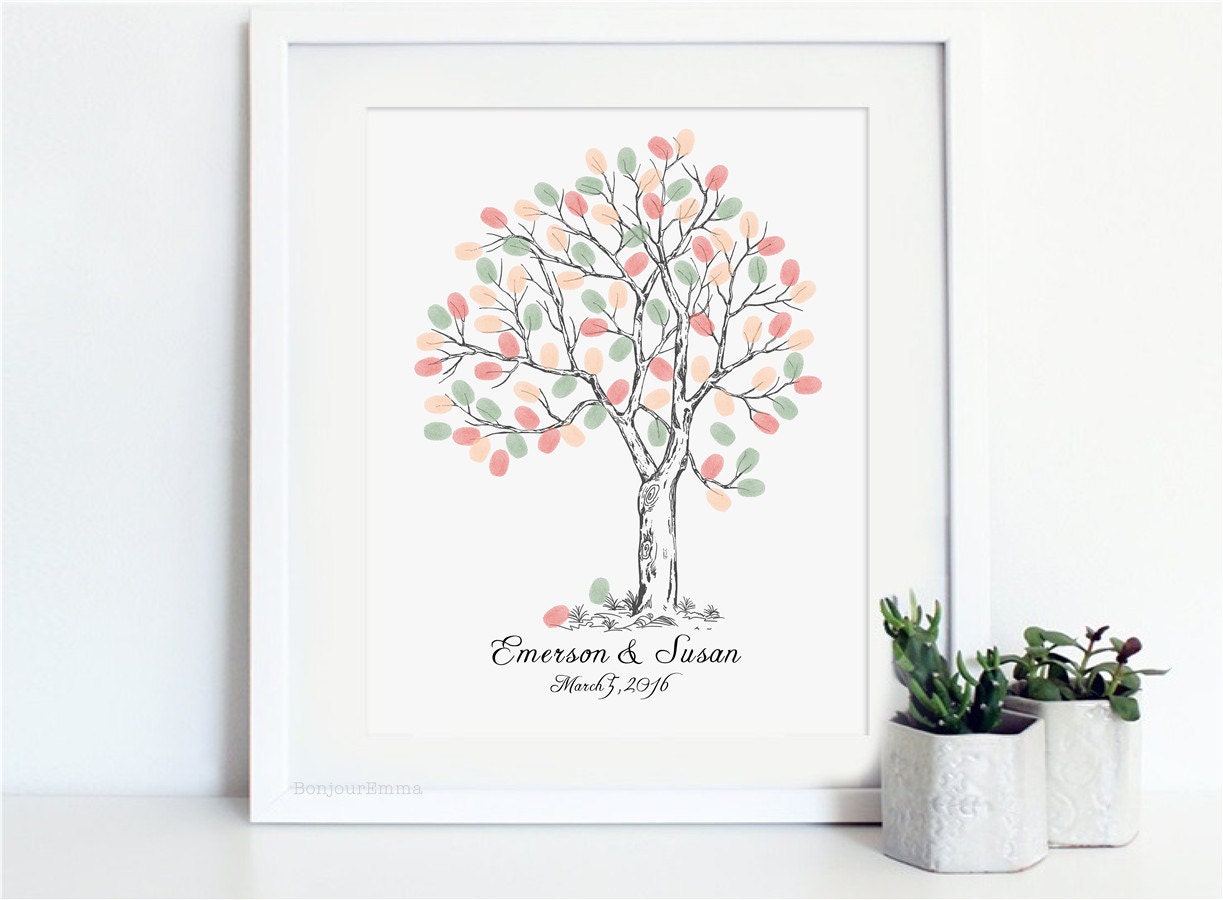 elegant wedding guest book alternative