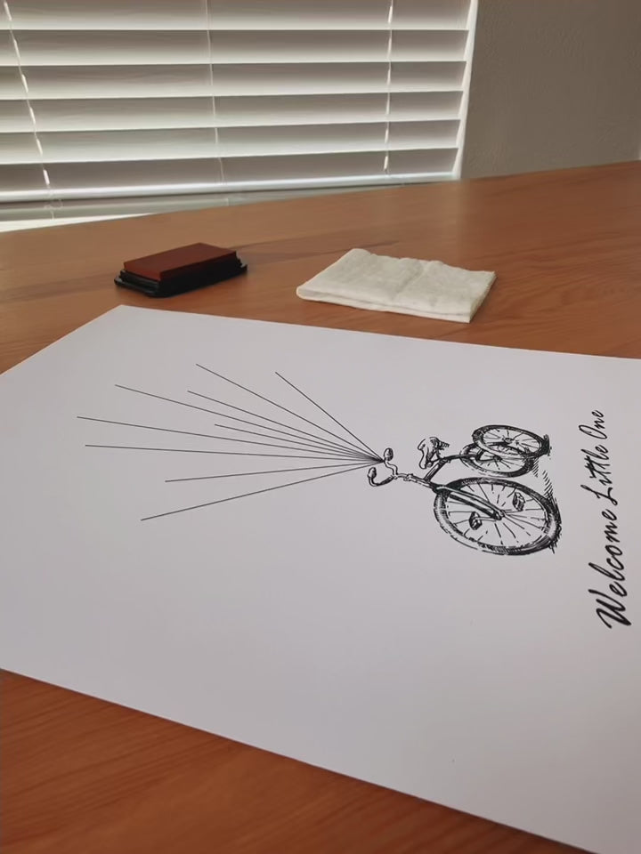 easy clean up ink pads after apply fingerprint demo and all colors ink pads product overview