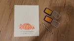 Orange pumpkin balloon fingerprint baby shower guest book demonstration